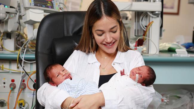 Romeo and Mimi were born six weeks early. Picture: Rohan Kelly