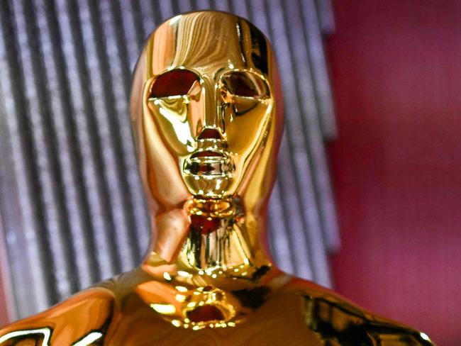 An Oscar statue is pictured at the red carpet of the 97th Annual Academy Awards at the Dolby Theatre in Hollywood, California on February 28, 2025. (Photo by ANGELA WEISS / AFP)