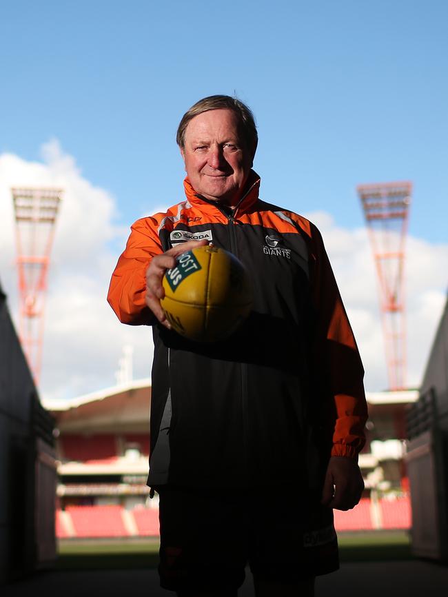 Kevin Sheedy took on the job of coaching GWS.