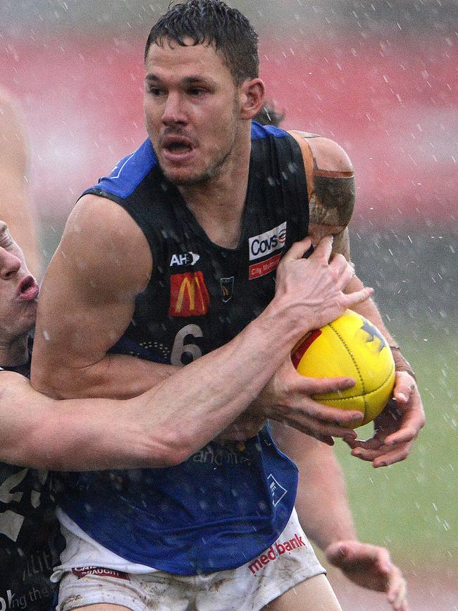 Jack Redden in action for East Perth. Picture: Daniel Wilkins