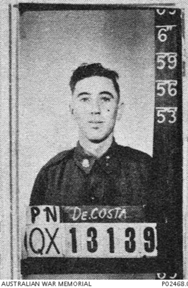 Private Gordon Francis DeCosta.