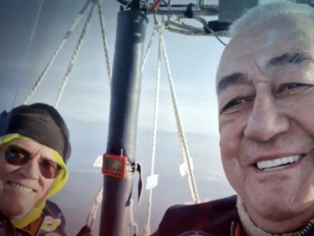 Polish pilot Krzysztof Zapart (left) and Georgian pilot Revaz Uturgauri (right) died in the crash alongside Imedi TV cameraman Misha Bidzinashvili, according to reports. Picture: East 2 West