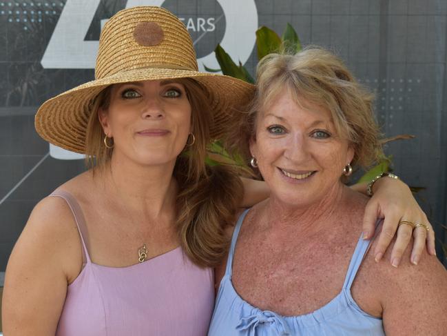 Helen Johns and Sue Sinclair at the Capricorn Food and Wine Festivalâ€™s Big Beer Festival, Rockhampton Riverside Precinct, March 19, 2022.