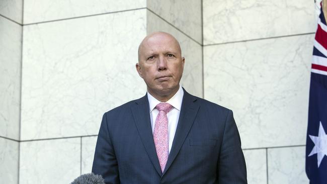 A spokesman for the Department of Home Affairs, of which Peter Dutton is the Minister, says Australia its immigration options for New Zealanders are “generous”. Picture: NCA NewsWire /Gary Ramage