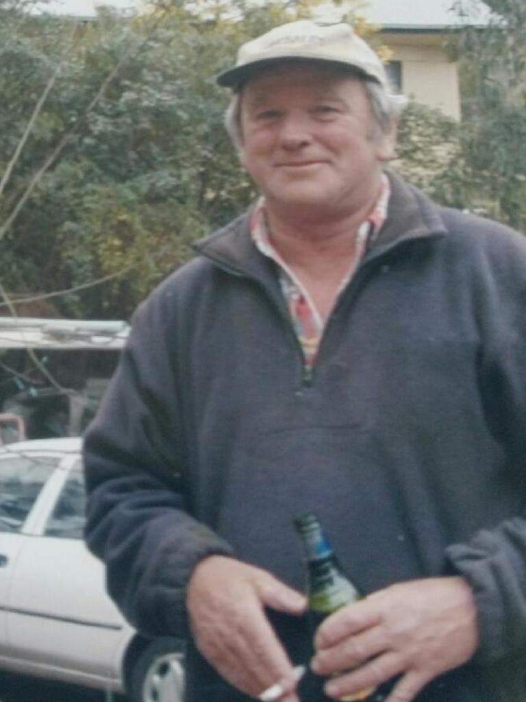 Victorian bushfire victim Mick Roberts.