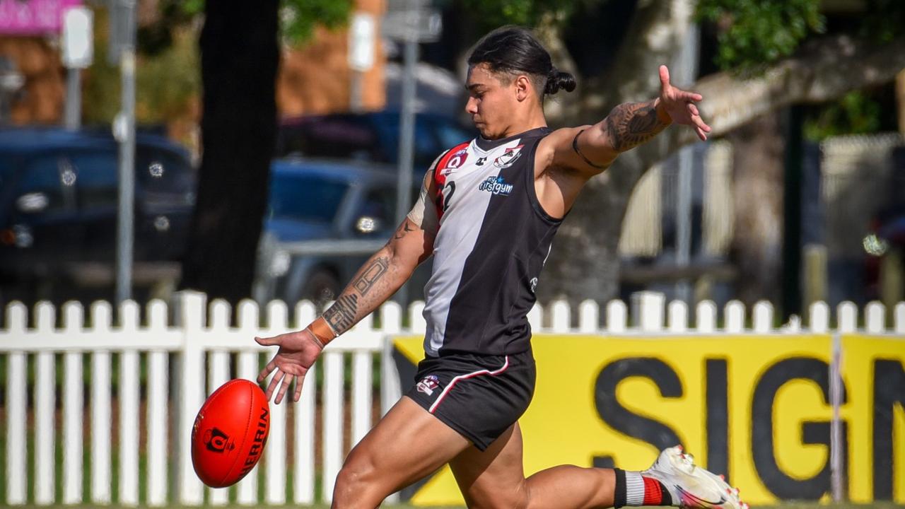 Morningside QAFL player Kelly Castle. Picture: Highflyer Images