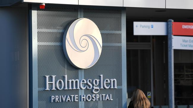 Annie O’Brien was incorrectly diagnosed with gastroenteritis at Holmesglen Private Hospital in Moorabbin on August 14, 2017, when she arrived with a temperature of 40, back pains and vomiting. Picture: Penny Stephens