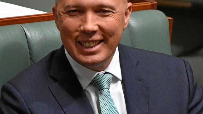 Peter Dutton. Picture: MICK TSIKAS