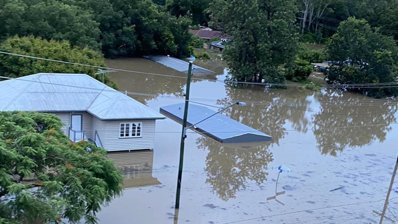 Devastation at Goodna. Picture: Asmika McCandless