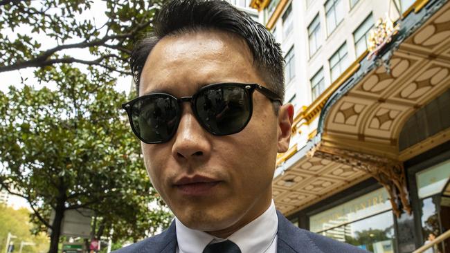 Yunxiang Gao leaving court on Tuesday. Picture: Jenny Evans/Getty Images