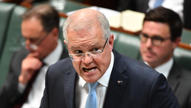 Labor has accused Scott Morrison’s $2bn recovery fund of not existing, with only $400,000 in loans handed out to farmers and small businesses. Picture: AAP