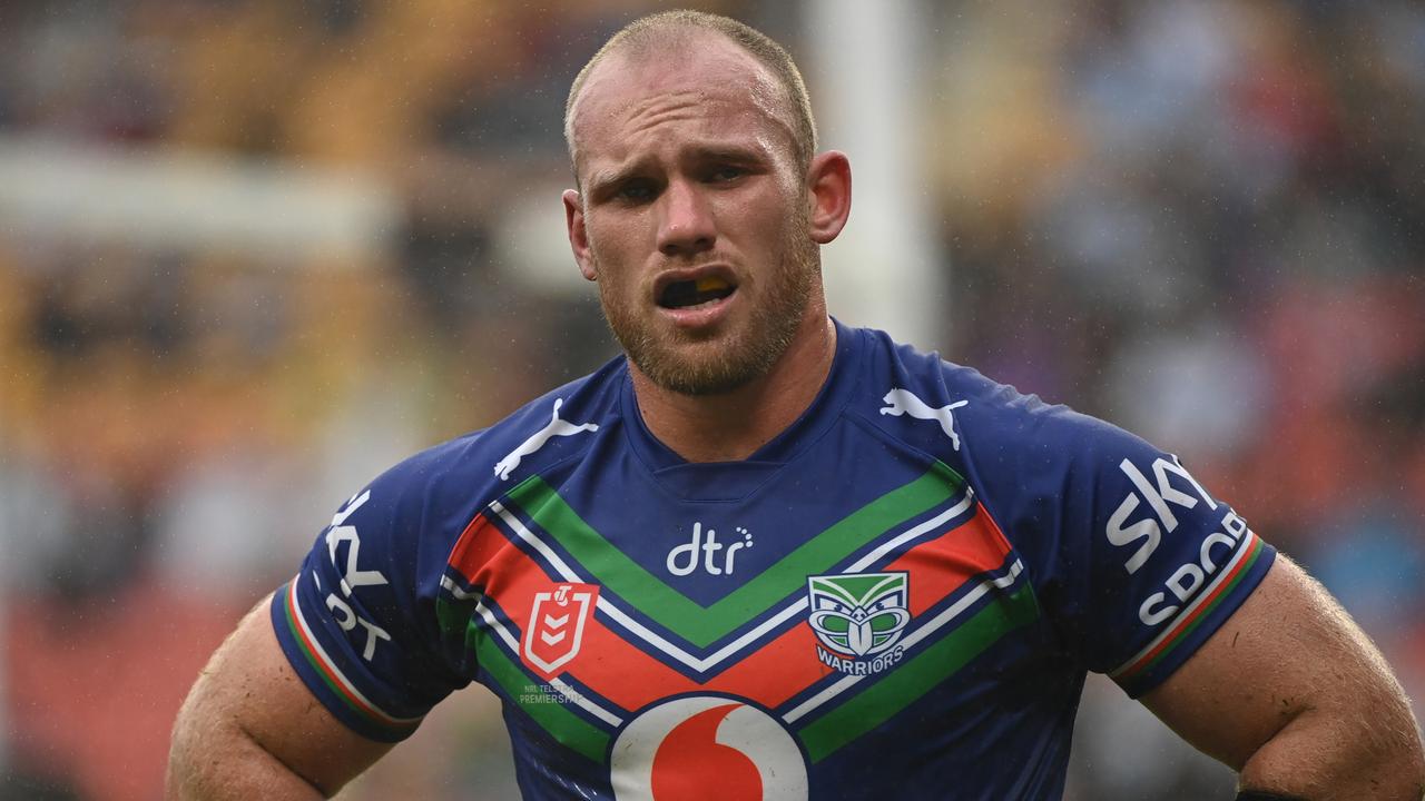 Matt Lodge is desperate to get back on the footy field after his dramatic Warriors’ exit. Picture: NRL Imagery.