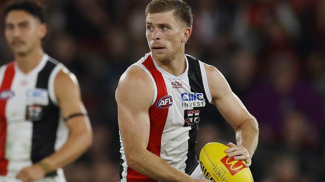Seb Ross opens up on his time at St Kilda and what’s next. Picture: Michael Klein