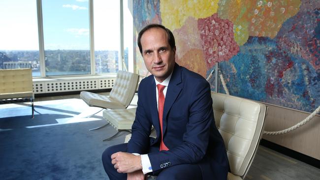 AMP CEO Francesco De Ferrari. Picture: Britta Campion / The Australian