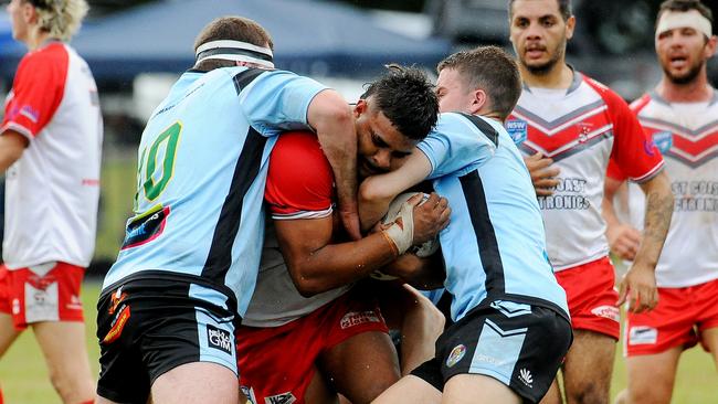 South Grafton forward Conrad Lardner. Picture: Leigh Jensen