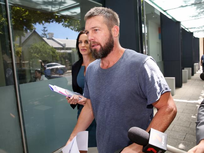 Ben Cousins was jailed last March. Picture: AAP