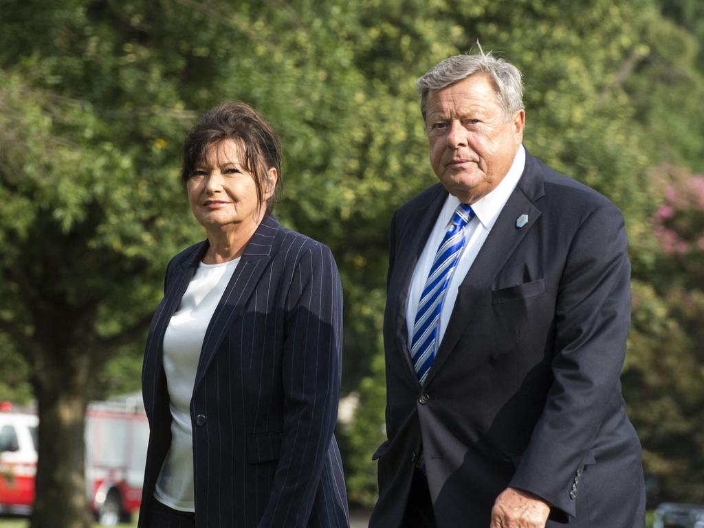 Melania Trump's parents, Viktor and Amalija Knavs.