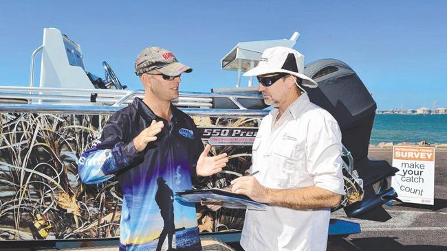 Surveys are being conducted at boat ramps across the Top End.