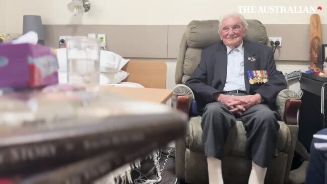 Final moments: WWII Australian Veteran Ralph Butcher