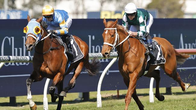 Hungry Heart (right) will target the Surround Stakes. Picture: Getty Images