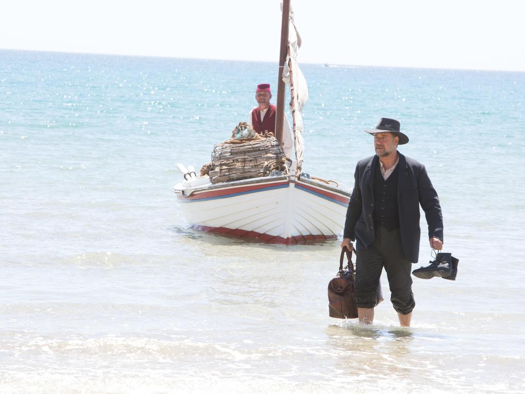 Playing character Joshua Connor Russell Crowe stars in a scene from The Water Diviner. In cinemas December 26, 2014. Picture: Universal Pictures Australia