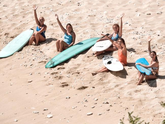 Audrey Hills is organising a female-only surf safari to Lombok, Indonesia that includes "water women" workshops. Picture: Courtesy Audrey Hills