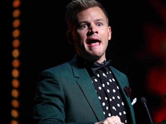 Joel Creasey had the audience in stitches. Picture: Getty