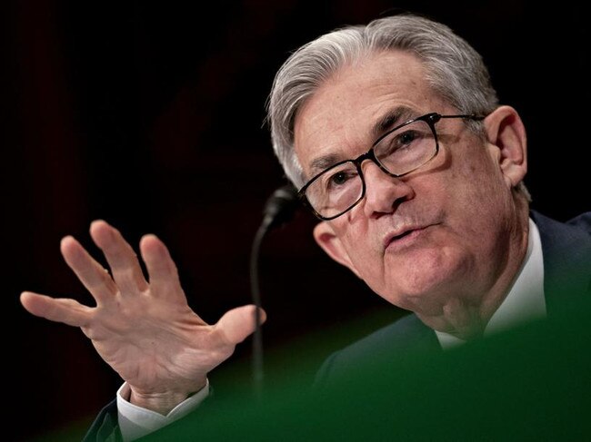 Jerome Powell, chairman of the U.S. Federal Reserve, speaks during a Senate Banking Committee hearing in Washington, D.C., U.S., on Wednesday, Feb. 12, 2020. Powell came close to acknowledging that the central bank may not have the firepower to fight the next recession and called on Congress to get ready to help. Photographer: Andrew Harrer/Bloomberg