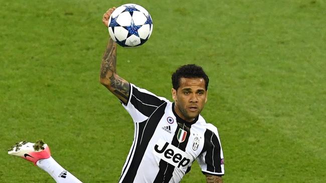 Juventus' Brazilian defender Dani Alves.