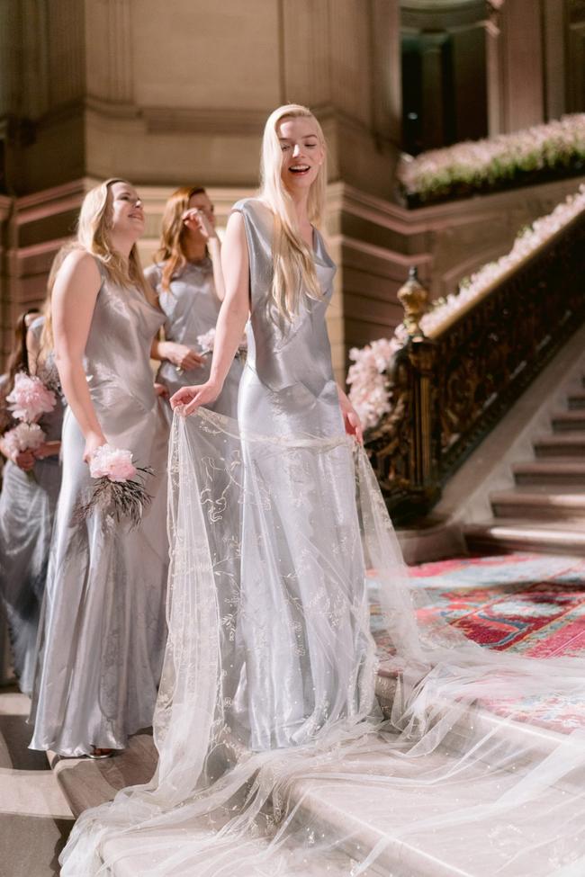 Image credit: wedding photography by Jose VillaAnya Taylor-JoyAt her fantasy wedding weekend in San Francisco, Anya Taylor-Joy served as bridesmaid to friend Ivy Getty when she wed Tobias Alexander Engel wearing a powder slip dress designed by John Galliano, who also designed Getty’s gown, an unexpected move from the legendary designer. “Normally, I don’t do bridesmaids dresses because bridal gowns alone take up so much of my time,” Galliano told Vogue. “But as I was so bewitched by Ivy and her stories of these women she had grown up with—her bridesmaids—made an exception.”