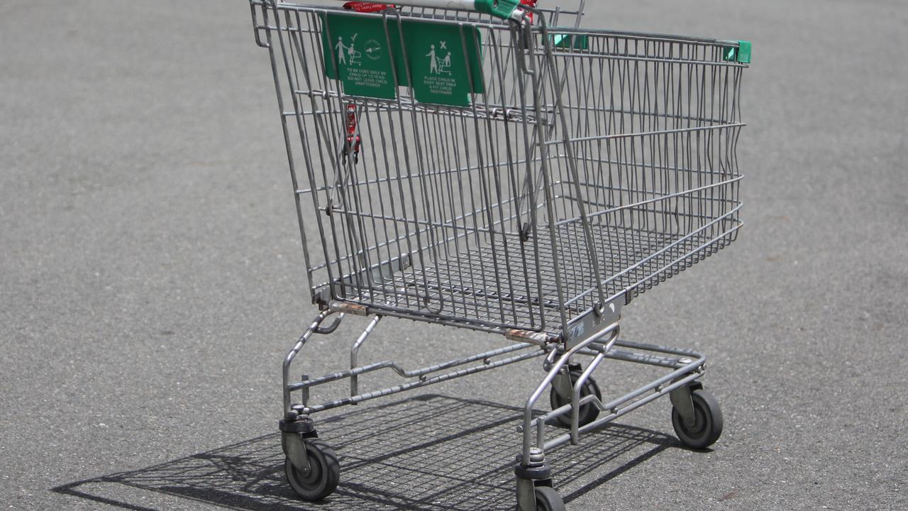 A man used a shopping trolley to ram a glass sliding door at Keppel Bay Plaza, Yeppoon. Generic image.