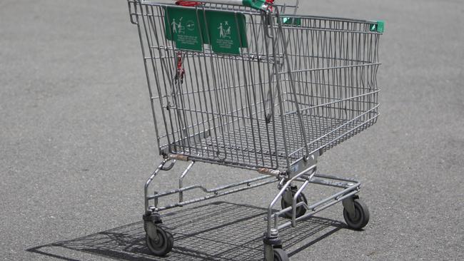 A man used a shopping trolley to ram a glass sliding door at Keppel Bay Plaza, Yeppoon. Generic image.