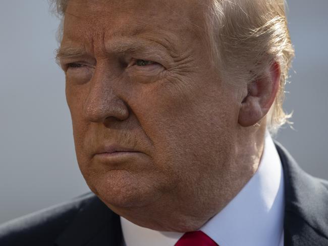 President Donald Trump speaks with reporters before departing on Marine One on the South Lawn of the White House, Tuesday, June 23, 2020, in Washington. (AP Photo/Alex Brandon)