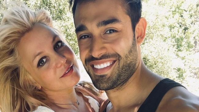 Spears and her husband, Sam Asghari. Picture: Instagram