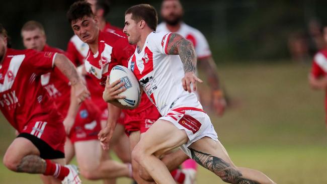 Mason Ward was excellent on debut for the Roosters. Picture: Sue Graham