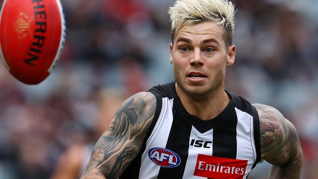 Jamie Elliott could play his first game of the season against Adelaide. Picture: Michael Klein