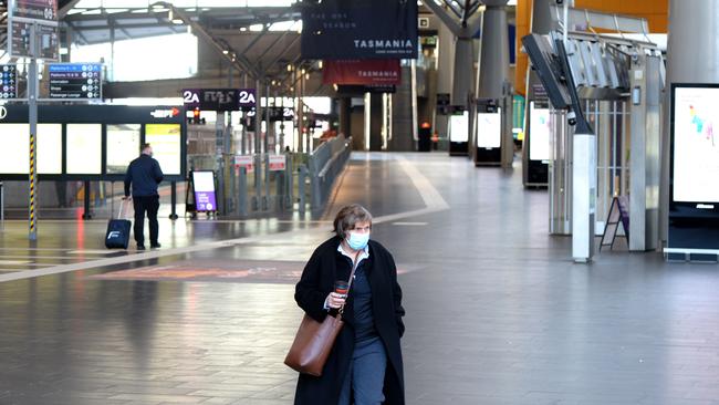 Several vending machines have popped up across Southern Cross Station in recent weeks. Picture: NCA NewsWire / Andrew Henshaw