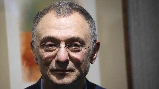 Russian billionaire Suleyman Kerimov’s yacht was seized as part of the crackdown. Picture: Getty Images
