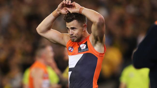 Brett Deledio is under enormous pressure to perform next year and pay the Giants back for the high price it paid to get him from Richmond. Picture: Phil Hillyard