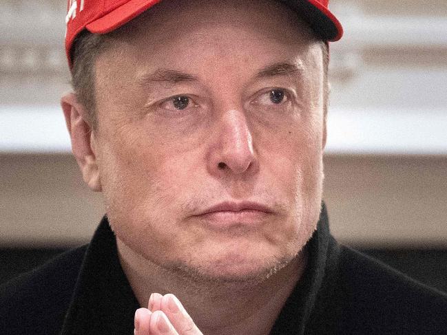 (FILES) Elon Musk looks on during a Cabinet Meeting in the Cabinet Room of the White House March 24, 2025 in Washington, DC. During his time as US President Donald Trump's controversial cost-cutting billionaire adviser, Elon Musk grabbed nearly as much media attention as the US president. The South African-born 53-year-old's official title is the non-descript 