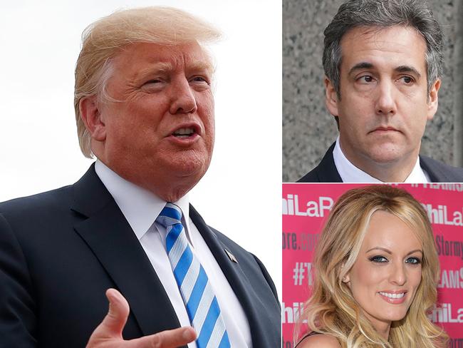 Donald Trump, Michael Cohen, Stormy Daniels