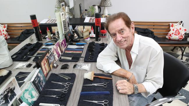 Renowned Gold Coast barber Paul Musson hangs up his clippers. Picture Glenn Hampson