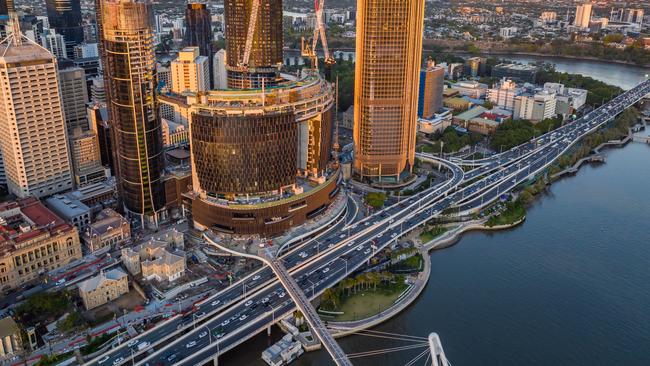 Star says its Queens Wharf development in Brisbane, due to be open in early 2024, would be a “tourism beacon” for the state. Picture: Supplied