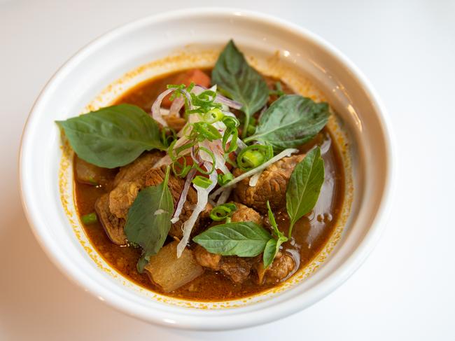 Cyclo’s traditional Vietnamese beef stew with noodle. Picture: Linda Higginson