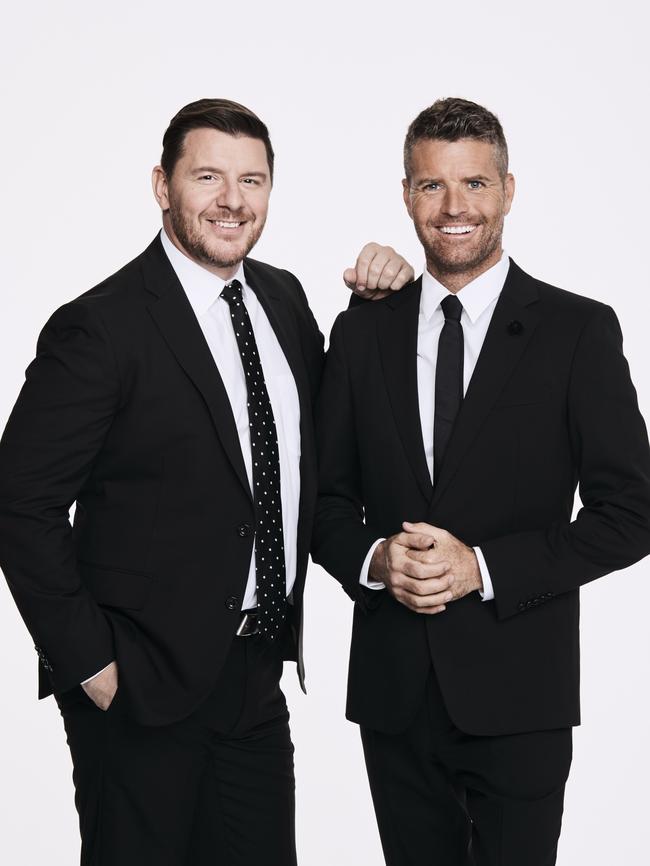 My Kitchen Rules judges Manu Feildel and Pete Evans. Picture: Channel 7