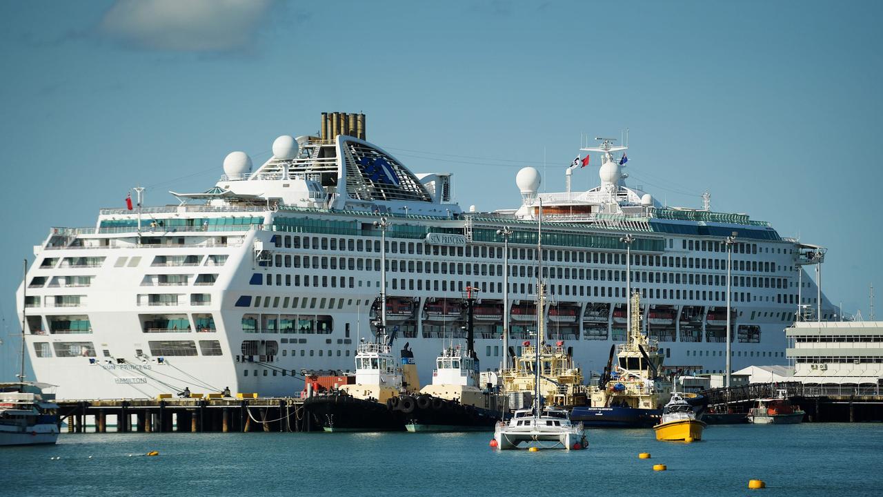 The Sun Princess is at the centre of a class action brought by passengers who contracted norovirus during their cruise. Picture: Justin Kennedy