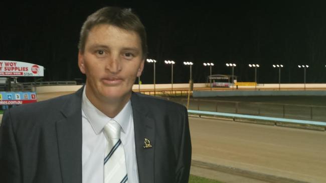 Gosford greyhounds club director Brad Sabotic.