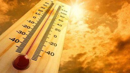 The location of ex-Tropical Cyclone Seth is driving temperatures up across Central Queensland.