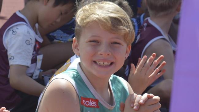 Brody Ashby. Picture: Pakenham Little Athletics.