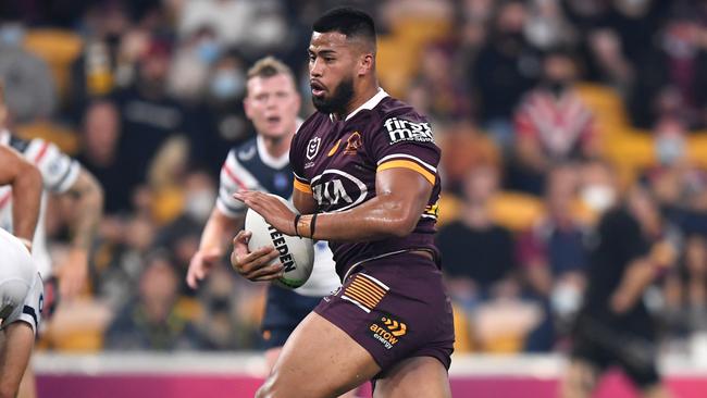 Payne Haas was a standout for the Broncos. Picture: NRL Images